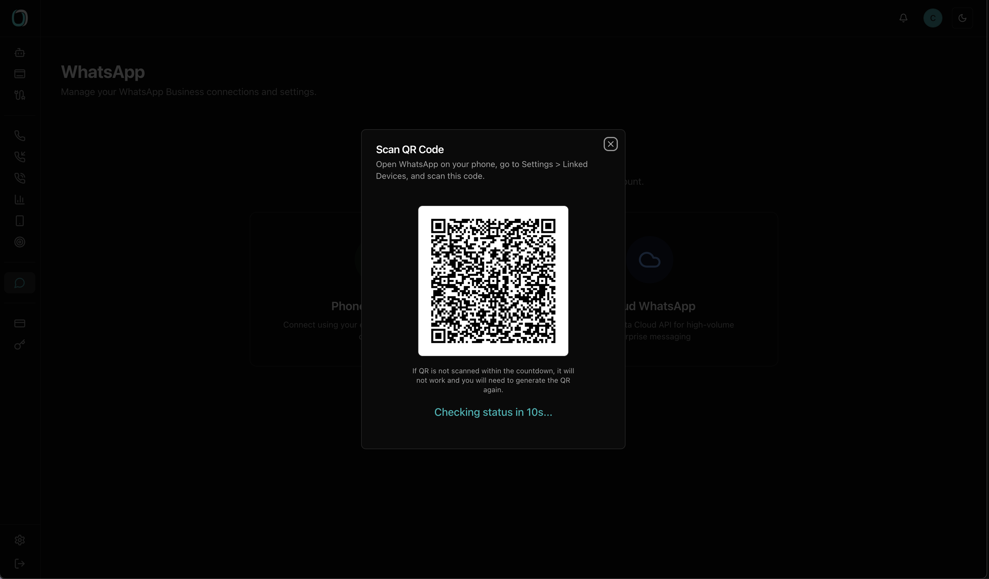 Scan WhatsApp QR Code